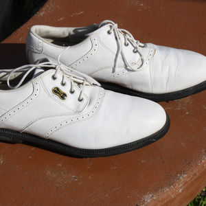 FOOTJOY MYJOYS "WAVES" WOMENS GOLF SHOES, WHITE